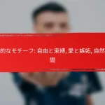 象徴的なモチーフ: 自由と束縛, 愛と嫉妬, 自然と人間